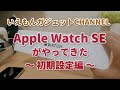 【ガジェット】Apple Watch SEがやってきた ～初期設定編～