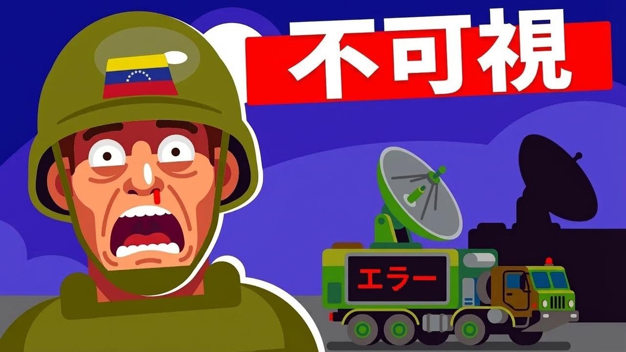 アメリカがベネズエラで使った“見えない武器”の正体とは？