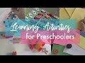 5 Simple and Fun Preschool Activities | Learning At Home Activities