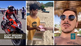 Momen Berkesan Pembalap WSBK Bertemu Bocah Lombok Penjual Gelang
