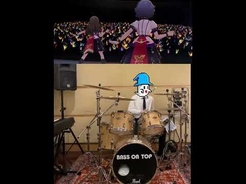 【ミリシタ】READY!!　ドラムカバー
