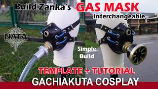 Gachiakuta Zanka Gas Mask Tutorial | Easy EVA Foam Build (Beginner Friendly)