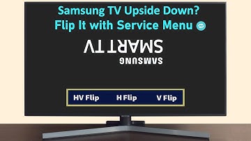 How to Flip, Rotate, or Mirror the Screen on Samsung Smart TV (Service Menu Trick)