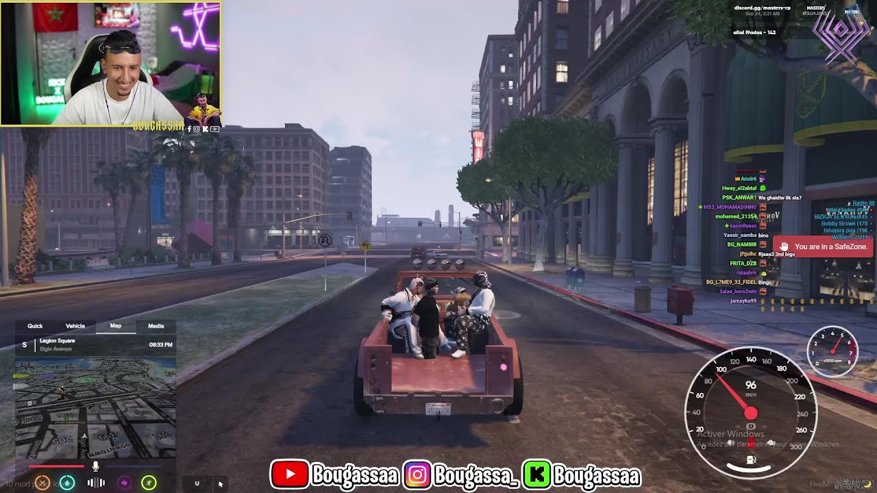 بوگاصا معصب 😡 مع عصابة ڤولي | Bougassa GTA RP ( PART 2 )