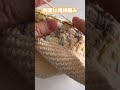 セリアさん✖️ダイソーさんの糸で春色バッグ♪ #shorts #かぎ針編み #crochet