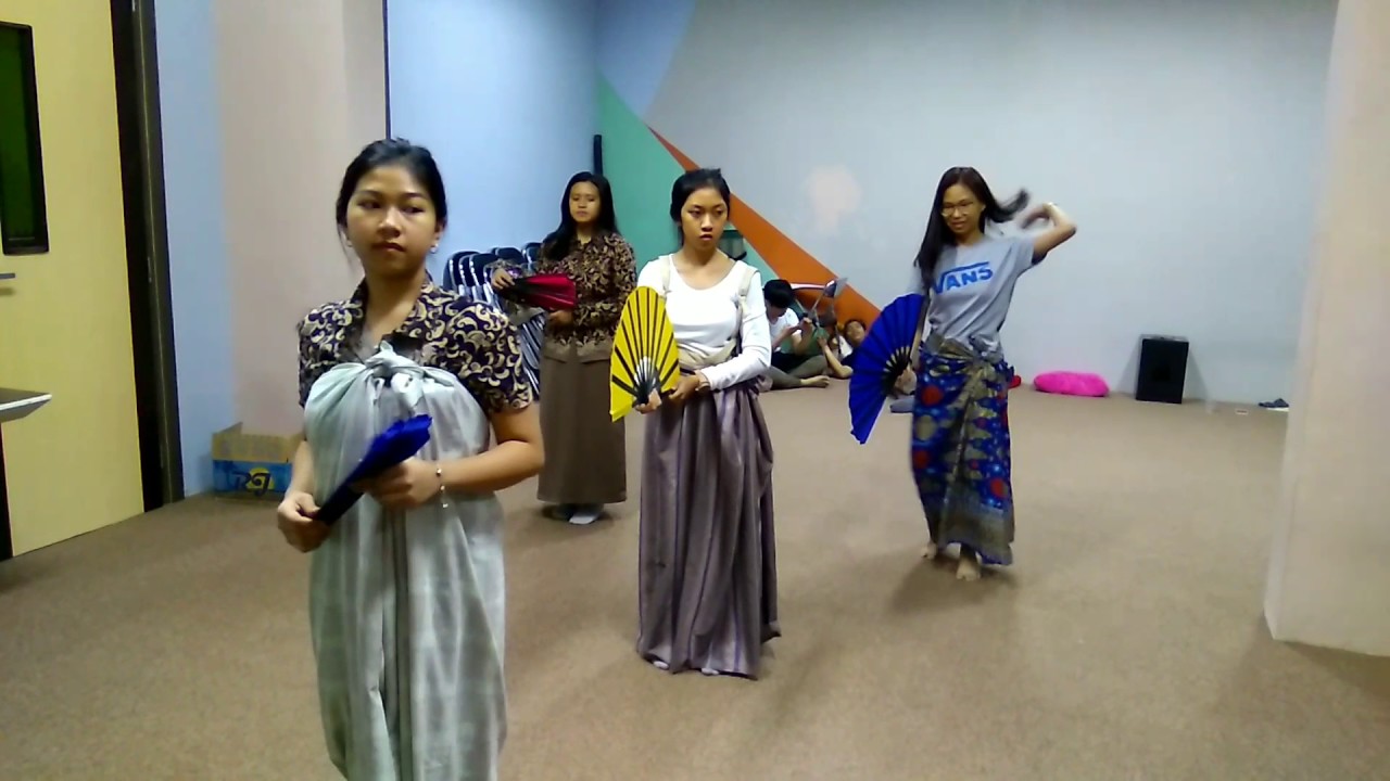 LATIHAN TARI ANGIN  MAMIRI  DANCE REHEARSAL PART 1 YouTube