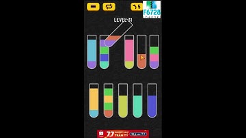 Water Sort Puzzle level 31 walkthrough