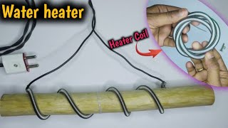 How to make water heater |water heater | Low electricity bill | How to make water heater with home