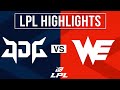 JDG Vs WE Highlights ALL GAMES LPL 2025 Split 3 JD Gaming Vs Team WE JDG Vs WE Highlights ALL GAMES LPL 2025 Split 3 JD Gaming Vs Team WE