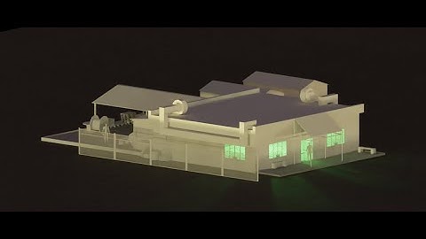 Blender → Making the Shoreline garage & bus station