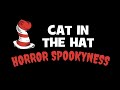 Cat in a hat horror spookyness