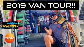 HVAC VAN TOUR !!!!!