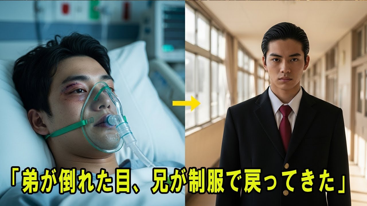 【いじめで入院した双子の弟のために、兄が制服を着て登校し…学校に正義の制裁を下す】