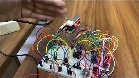 Prak. Sisdig [Modul 4] - Video demo project kontrol parkiran