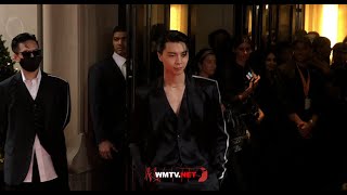 K-Pop Johnny Suh leaves the Mark Hotel for Met Gala 2022 Wearing Peter Do