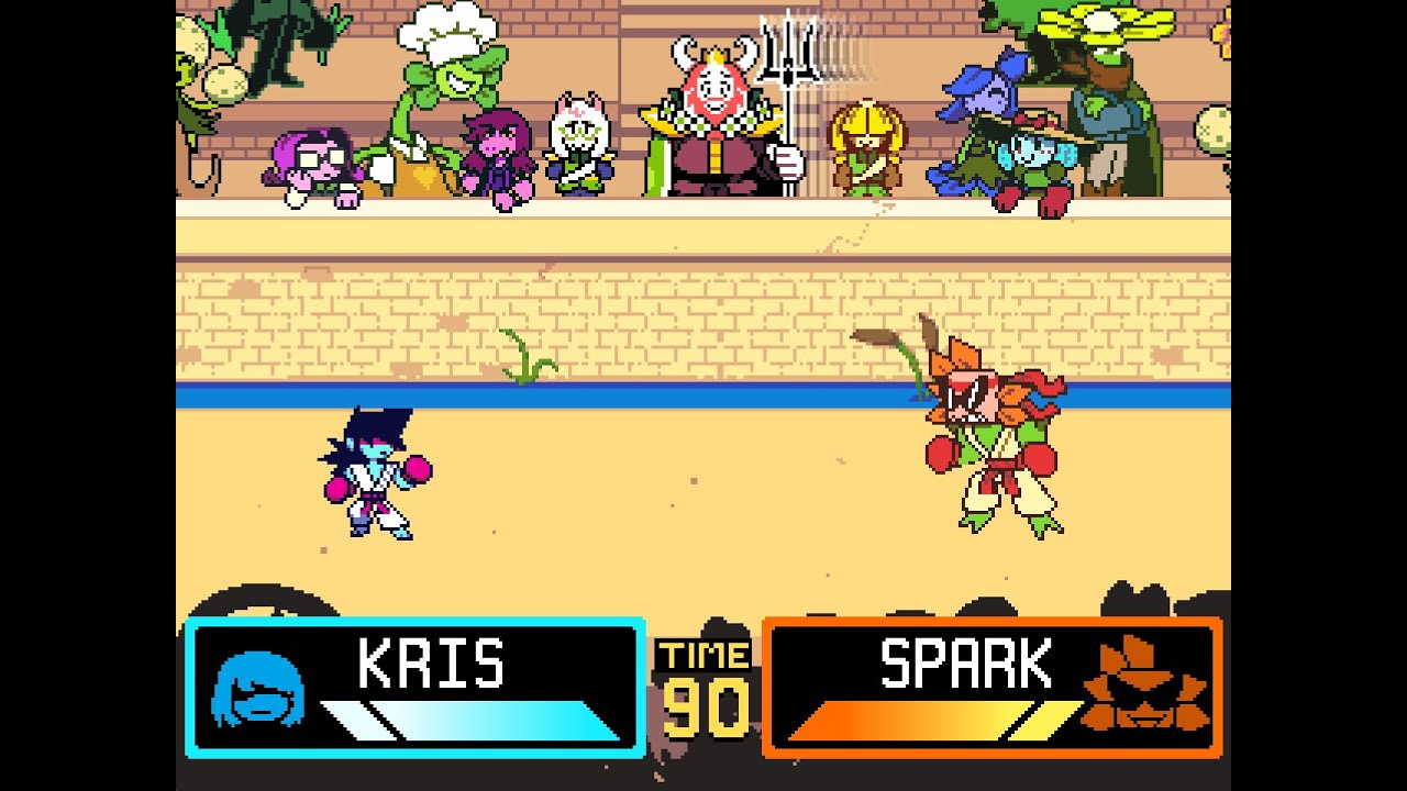 VS Spark the Brave || Renato's Deltarune Chapter 5 Cutscene Animation ...