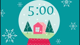5 Minute Winter Countdown Timer by Cross-Curricular Learning Through Music 5,964 views 1 year ago 5 minutes, 11 seconds
