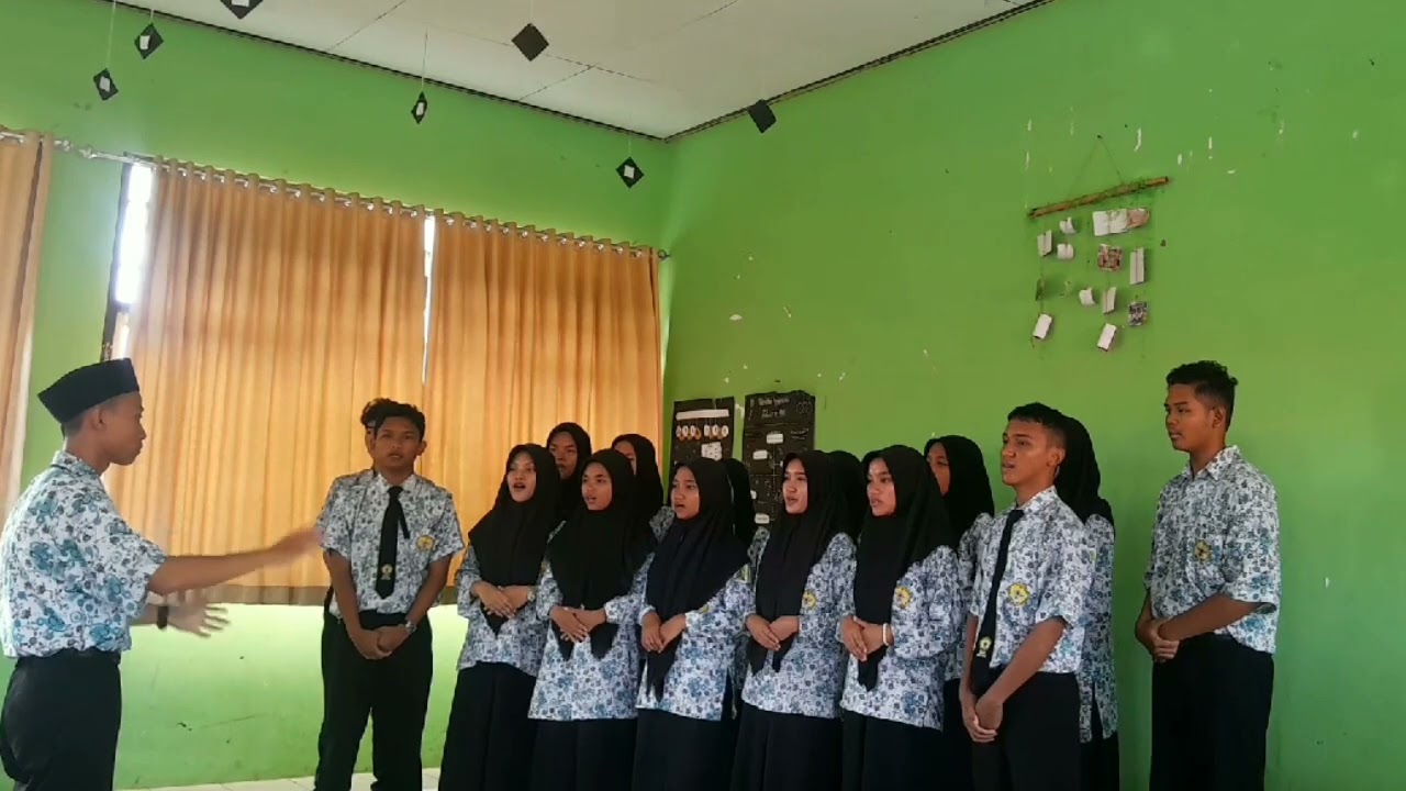 LOMBA HUT MAN KOTA TEGAL-PADUAN SUARA MARS MAN - XI IIK