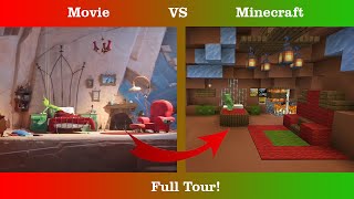Grinchs Lair Movie Vs. Minecraft Rex Smp