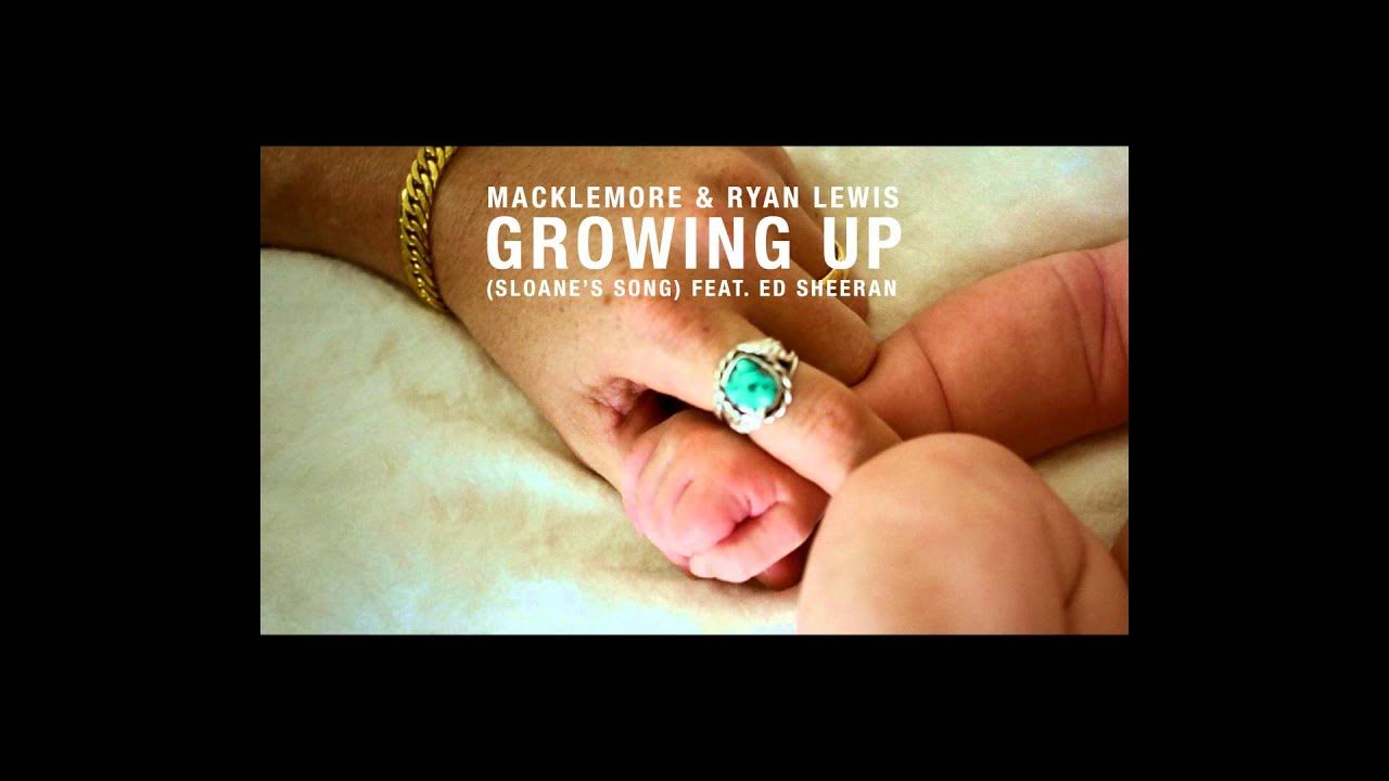 Growing Up lyrics Macklemore + Ed Sheeran 