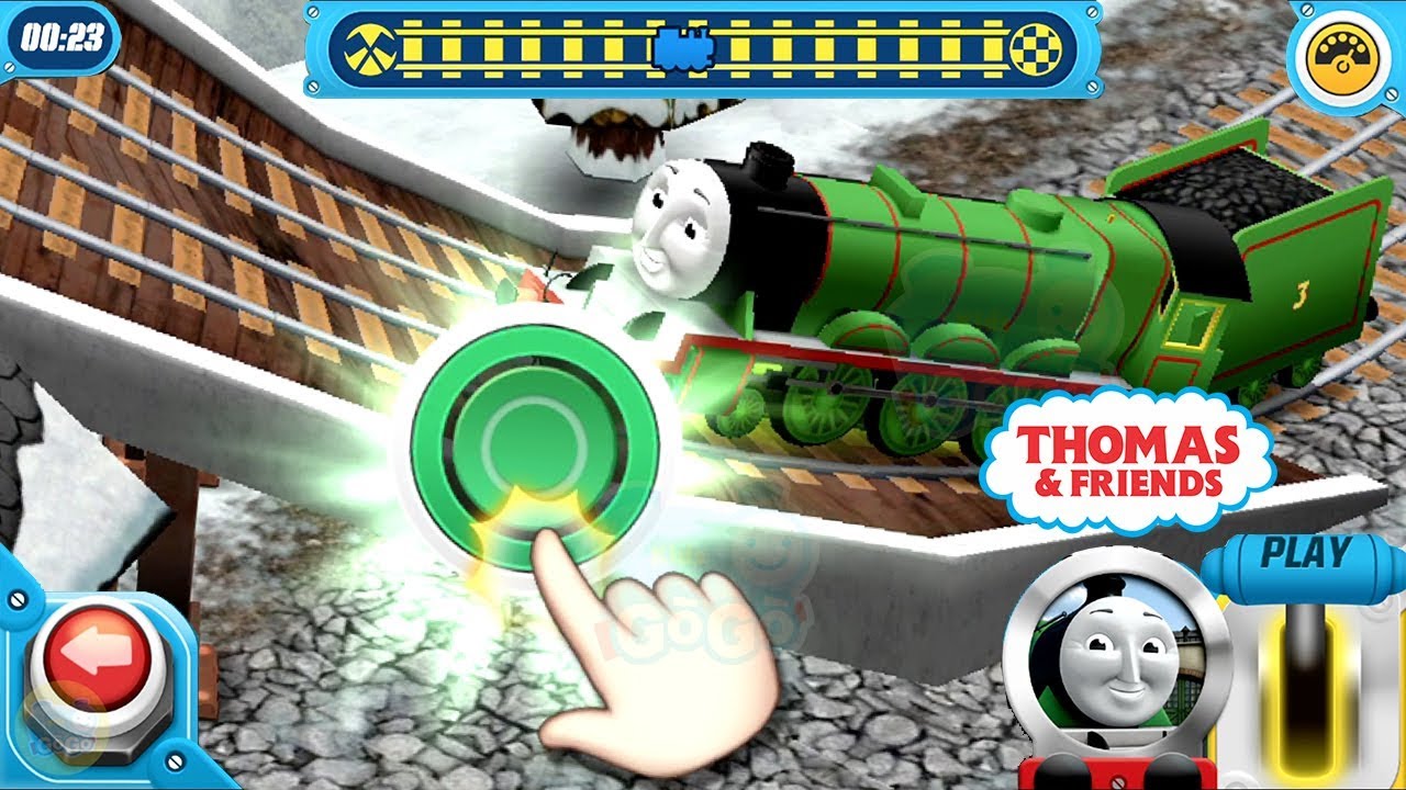 Thomas & Friends Race On - Tidmouth in Winter Level 2-4 - Henry Unlocked! (by Mattel Animoca Brands)