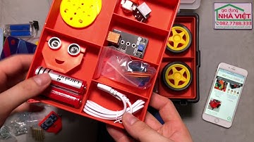Bộ sản phẩm lắp ráp lập trình Robot Gara Stem G-Robot Maker Creator