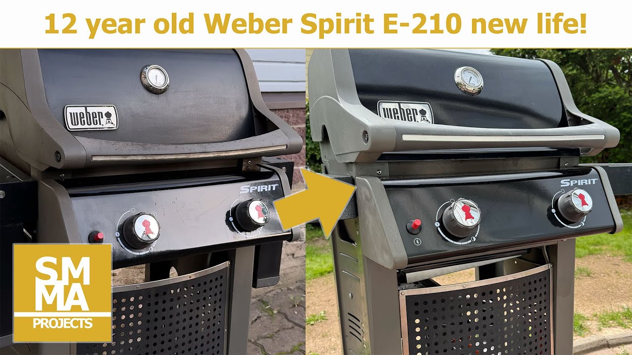 12 year old Weber Spirit E 210 new life | Renovation
