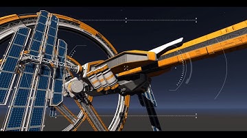 Unity 2021 : 3D Scifi Kit Vol 4 - SpacePort Kit (Beta W.I.P A)