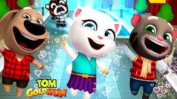 Talking Tom Gold Run - New Update - Discover all the characters  Full walkthrough Gameplay - Lilu