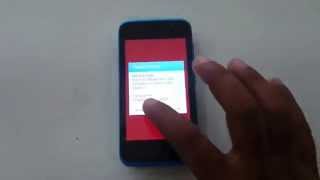 Gionee P2S Display Colours Test