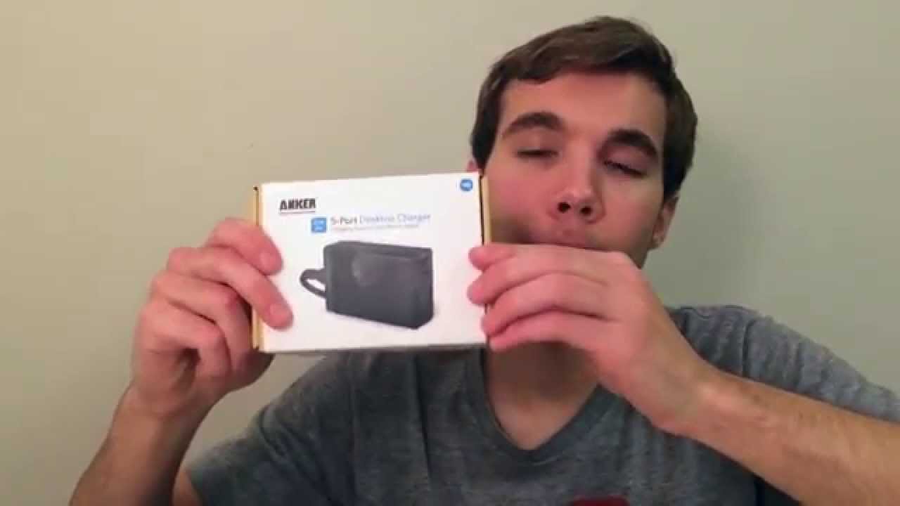 Anker 5-Port Desktop Charger Unboxing & Demo!