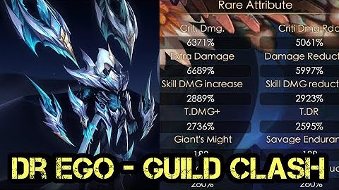 Dr Ego - Guild Clash Footage - Legacy of Discord - 2020
