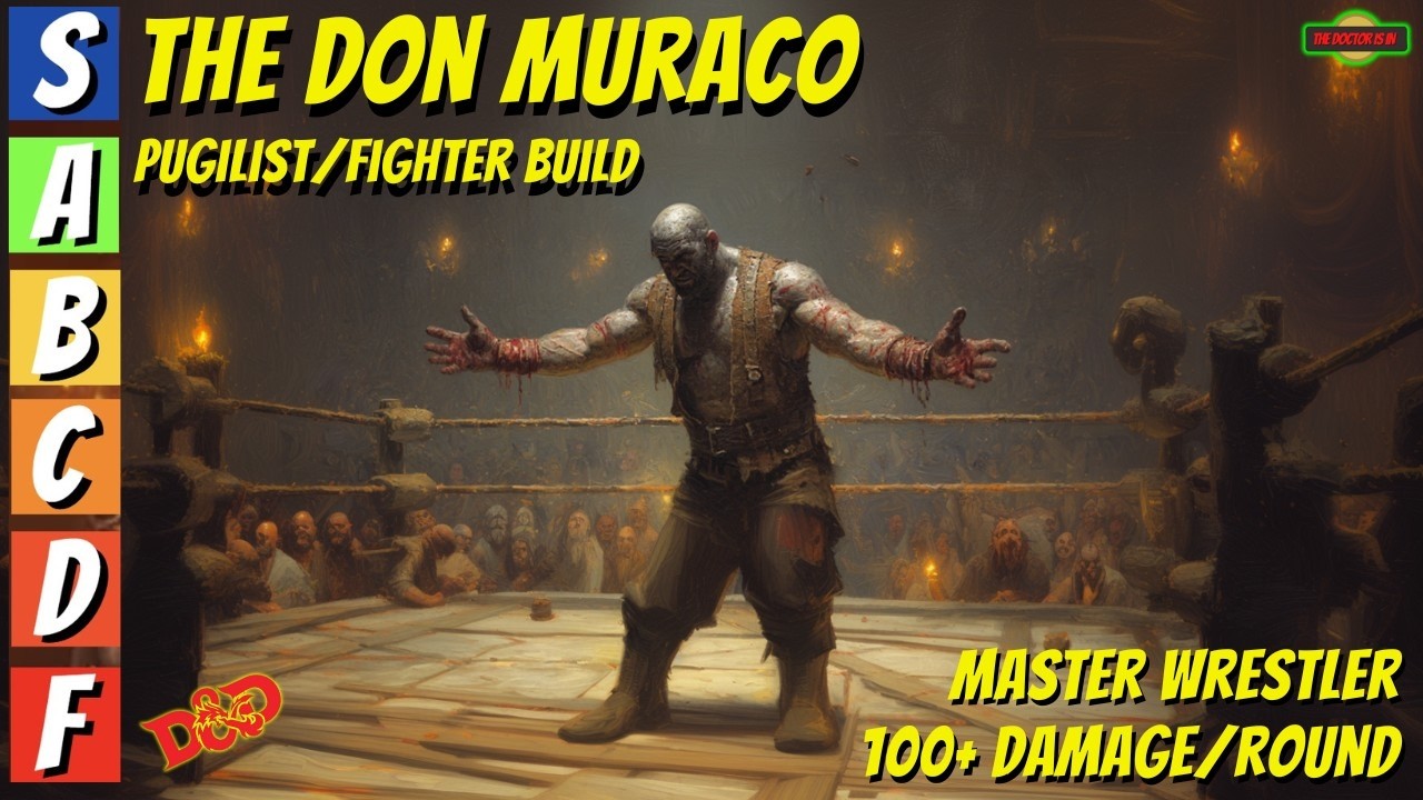 The Don Muraco A Pugilist/Fighter DnD Character Build That Makes You The Ultimate Wrestler