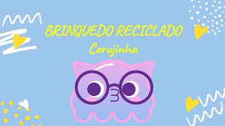 #069. Brinquedo reciclado - Coruja - com rolo de papel higiênico. #069. Brinquedo reciclado - Coruja - com rolo de papel higiênico.