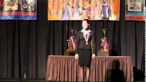 IHSA 2014 State Champion Informative Speaking