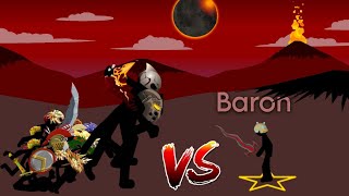 Voltaic Baron Vs All Stick Unit's | Stick War legacy