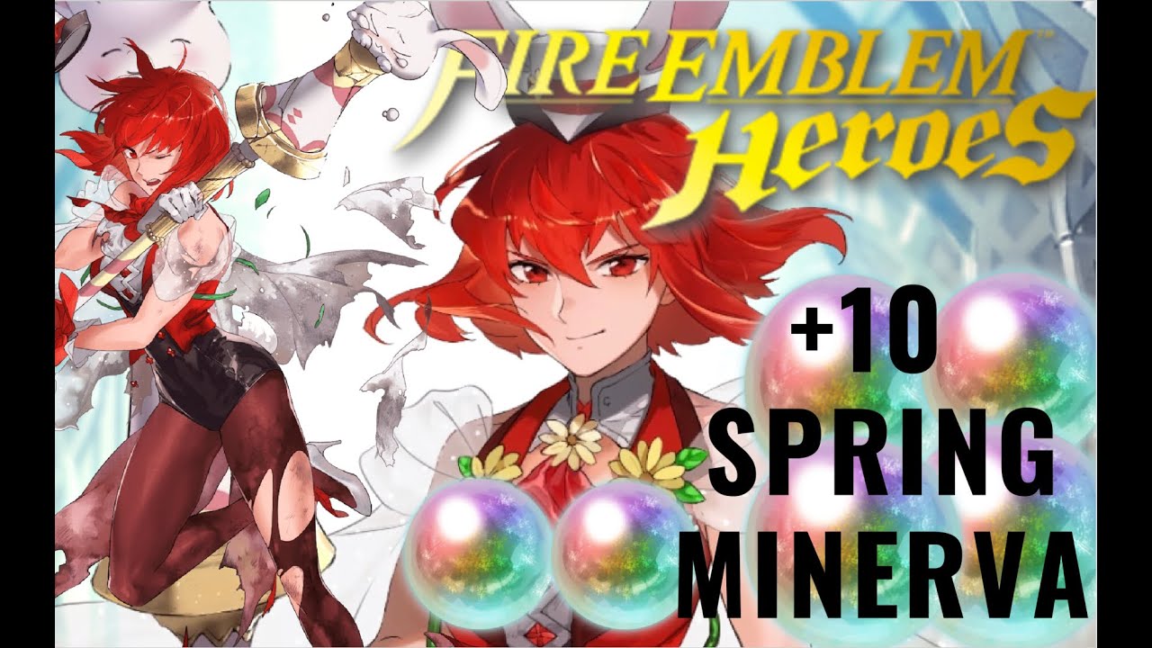 MINERVA HOP HOME? 300+ Orbs for +10 Spring Minerva!【FEH】
