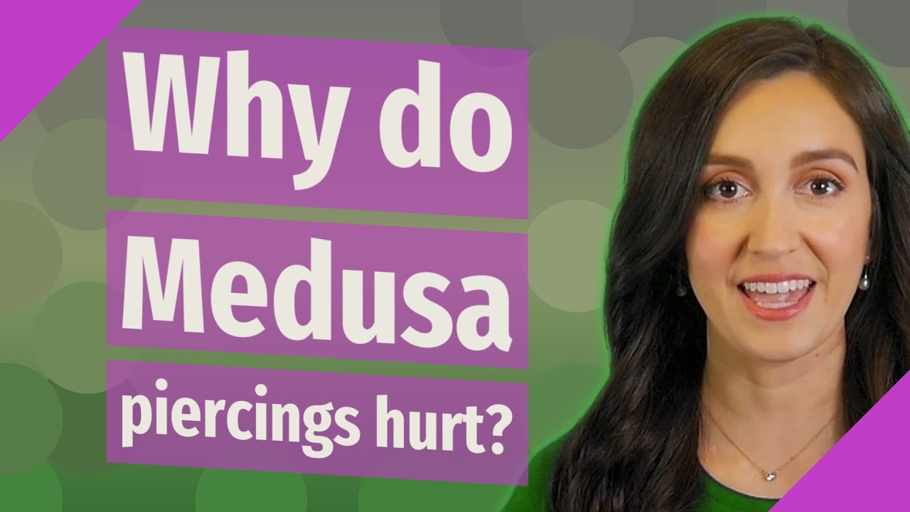 Why do Medusa piercings hurt? YouTube
