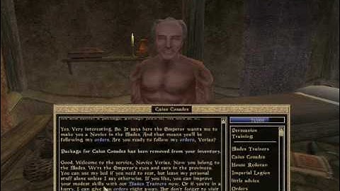 Lets Interactively Play Morrowind Part 25: Starting the Main Quest (part 1 of 4)