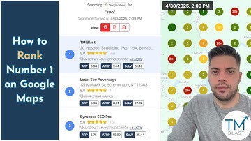 How to Rank Number 1 - Google Maps SEO Tips