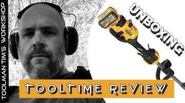 DEWALT 60 V CORDLESS TRIMMER UNBOXING (Built Like A Tank DCST972X1)