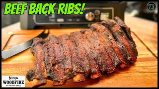 Ninja Woodfire Grill Beef Back Ribs!