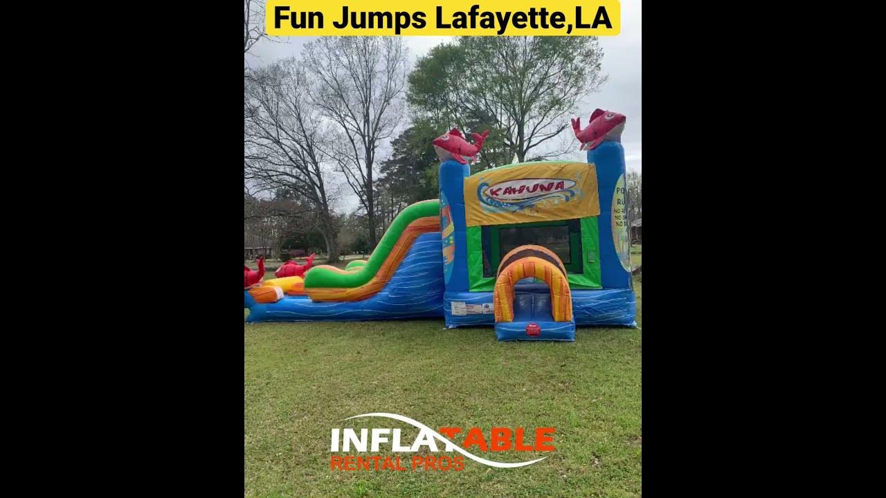 Fun Jumps Lafayette LA. Fun jump rentals lafayette la YouTube