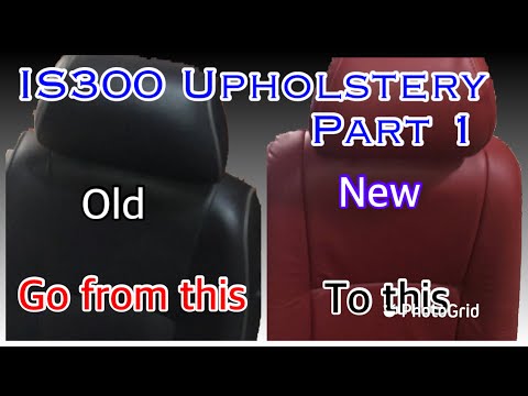 01-05 Lexus IS300 DIY complete upholstery install Part 1 (leatherseats.com)