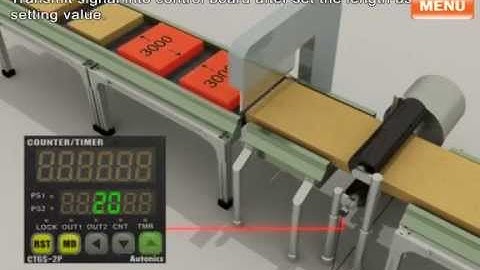 Bộ đếm, bộ đặt thời gian (Counter, timer) Autonics