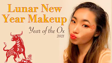 2021 Lunar New Year Makeup Look 🧧