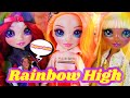 Unbox Daily:  ALL NEW Rainbow High Dolls | In Depth Review: Ruby, Poppy & Sunny