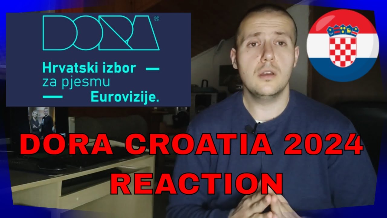 Dora 2024 Croatia Eurovision Song Contest RECAP reaction YouTube
