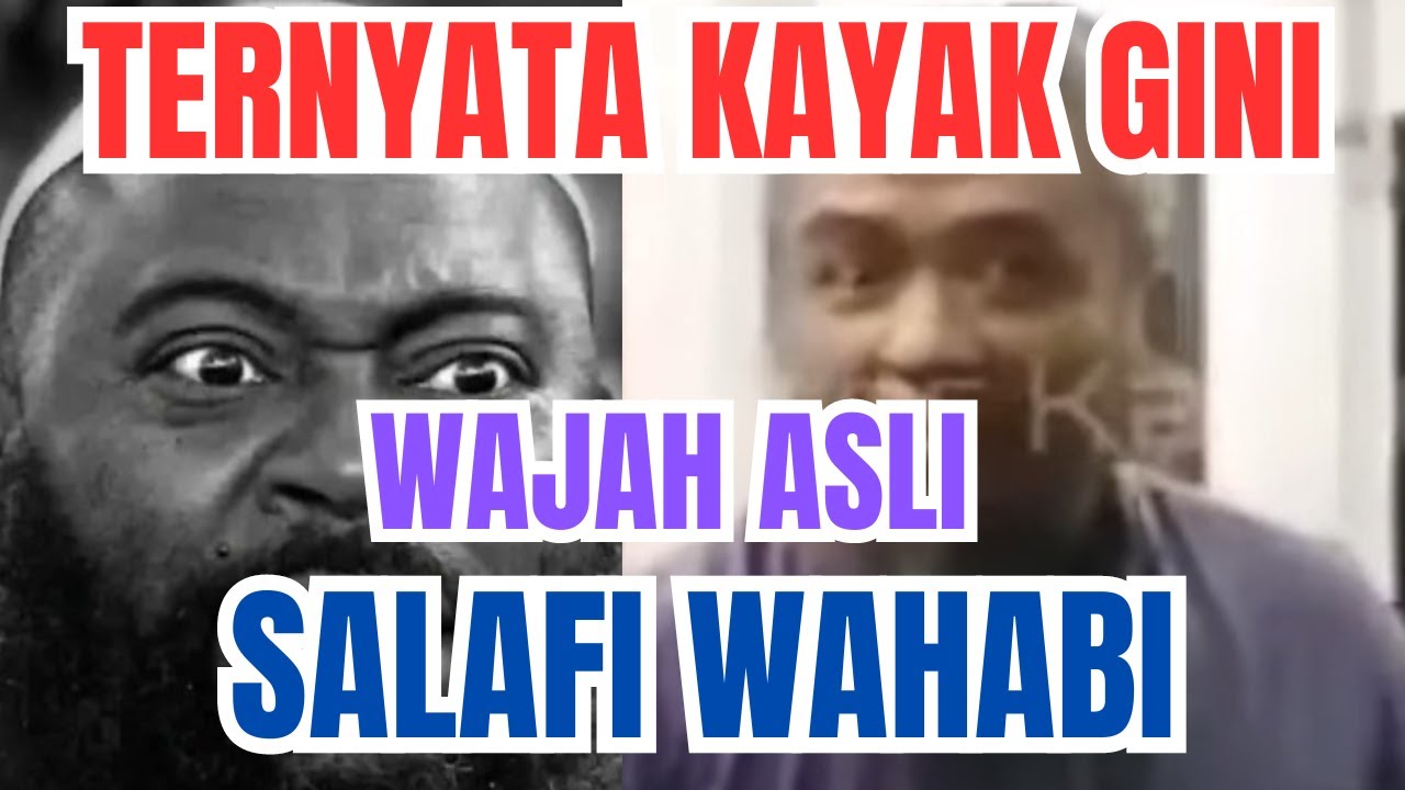 TERNYATA SEPERTI INI WAJAH ASLI SALAFI WAHABI_reaksi kita #herripras #salafi #aswaja