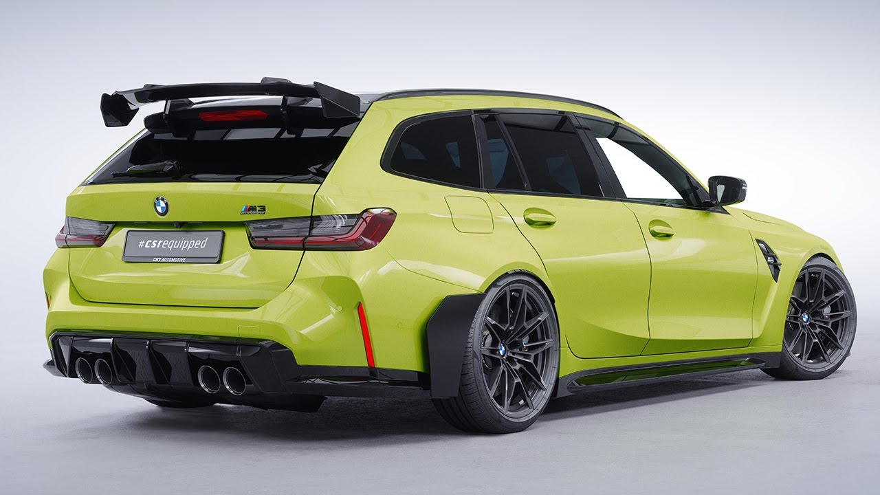 Schwanenhals Heckspoiler für BMW 3er G21 und BMW M3 G81 TouringㅣSHF053ㅣ